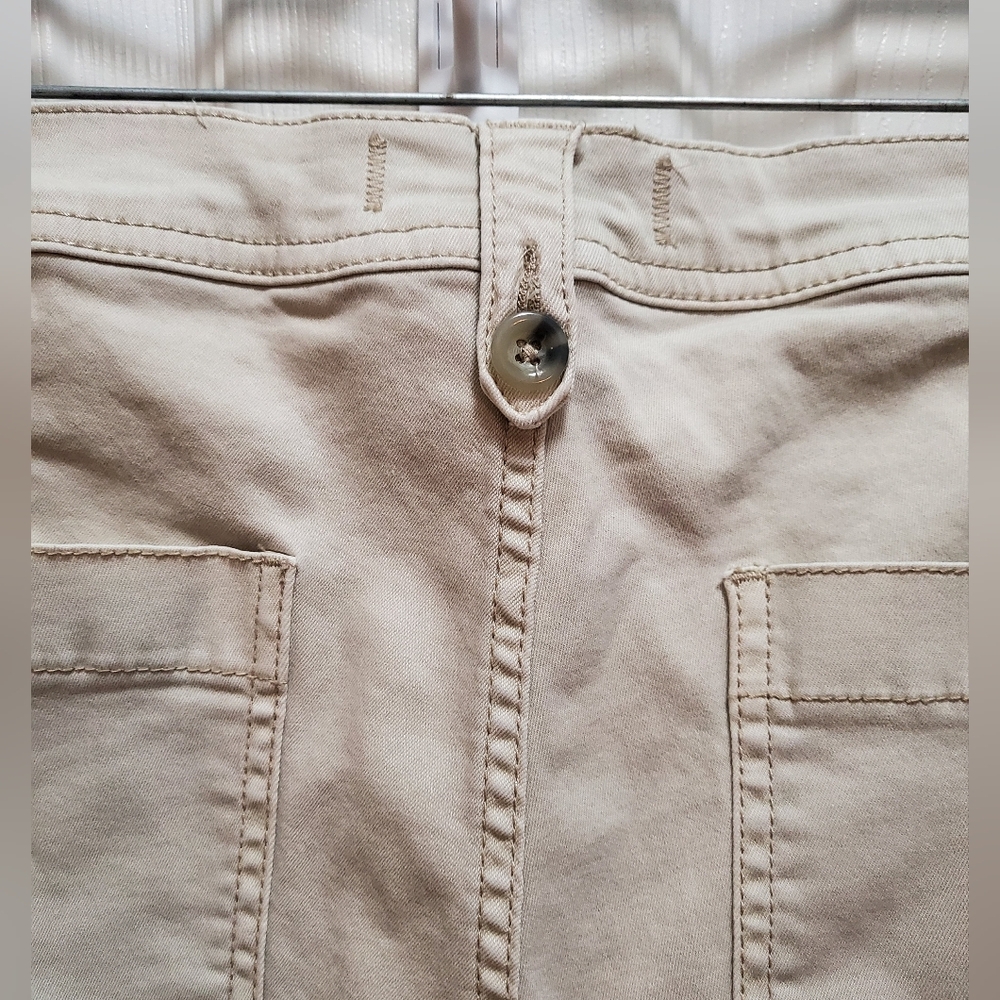 Lila Ryan Chino pants, Size 14, Stone color - Picture 4 of 8